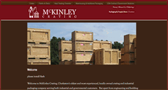 Desktop Screenshot of mckinleycrating.com